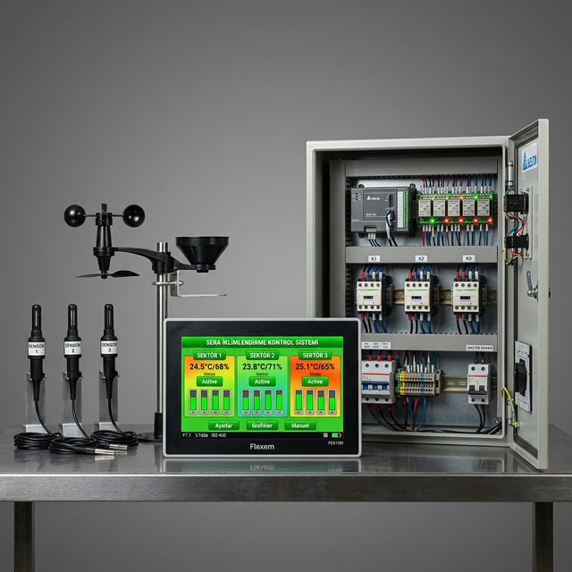 3 Sektörlü İklim Kontrol Sistemi