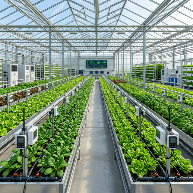 Akıllı Sera İç Görünüm